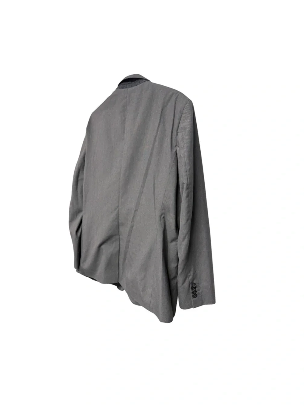 Banana Republic Men's Charcoal Gray Two-Button Blazer